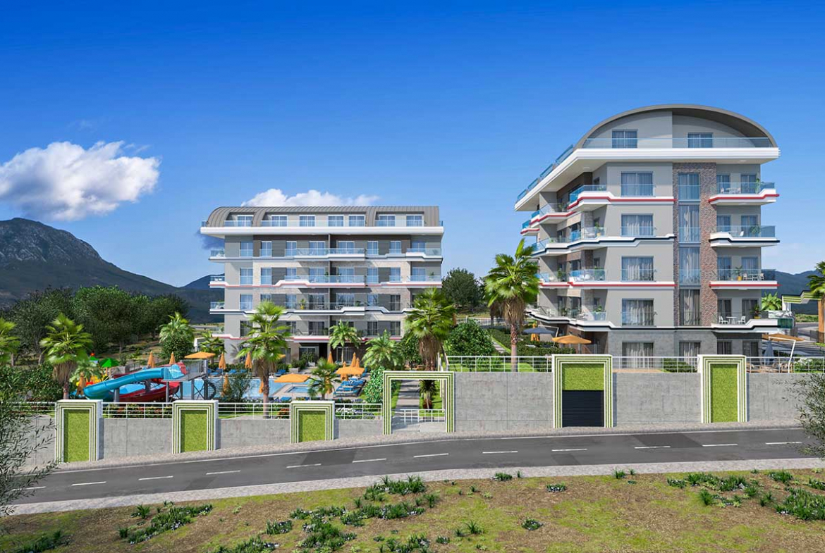 Modern apartments in Alanya