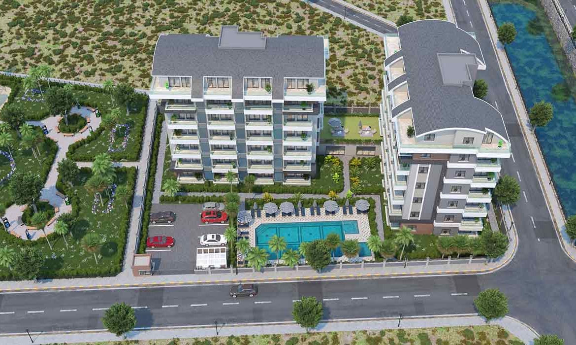 Property in Alanya close to beach