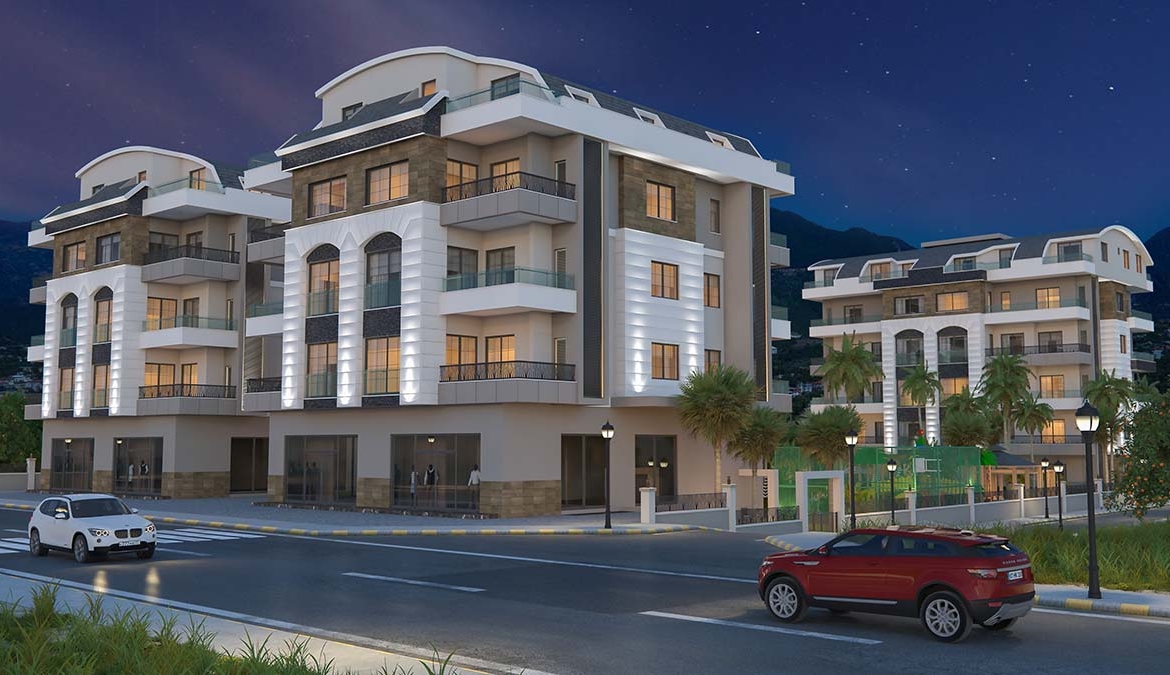 apartment duplex in kavi homes alanya