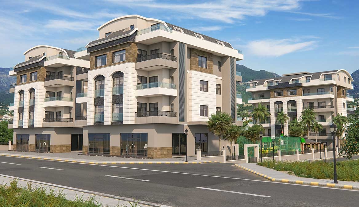 apartment duplex in kavi homes alanya