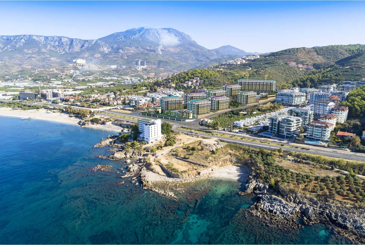 Homes with sea view in Alanya