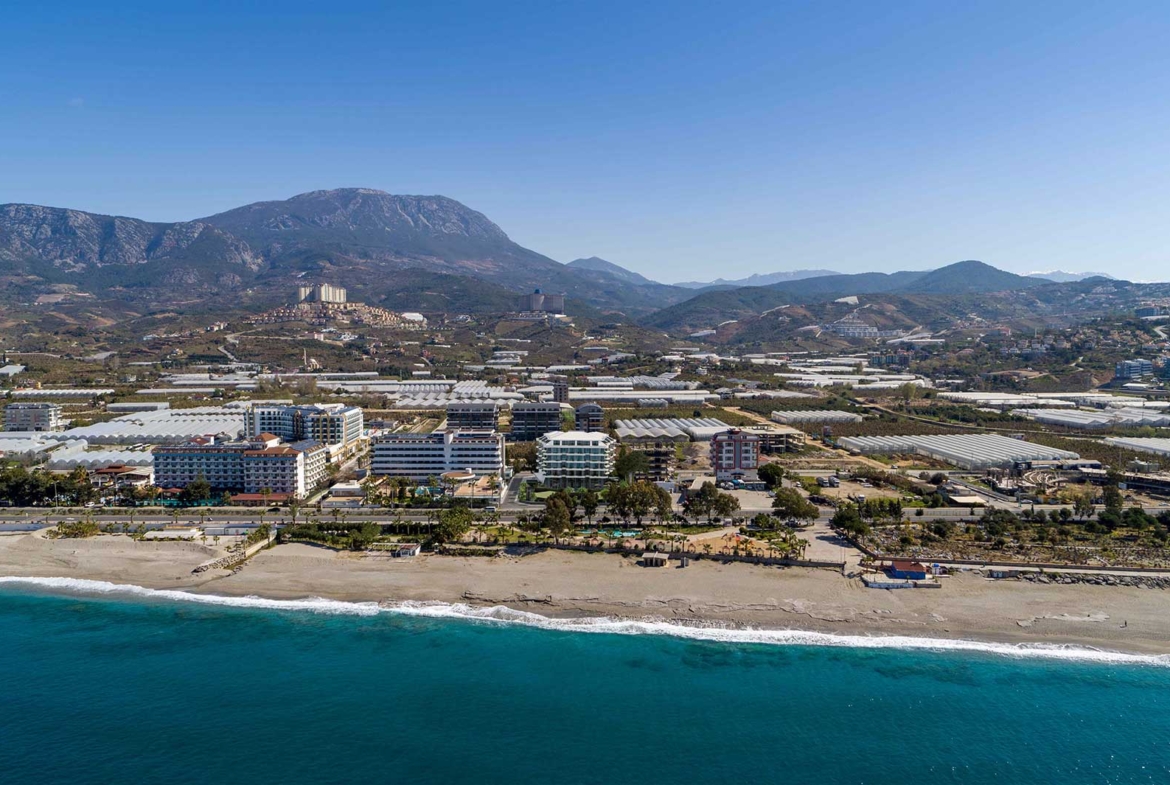 Seafront apartments in Alanya