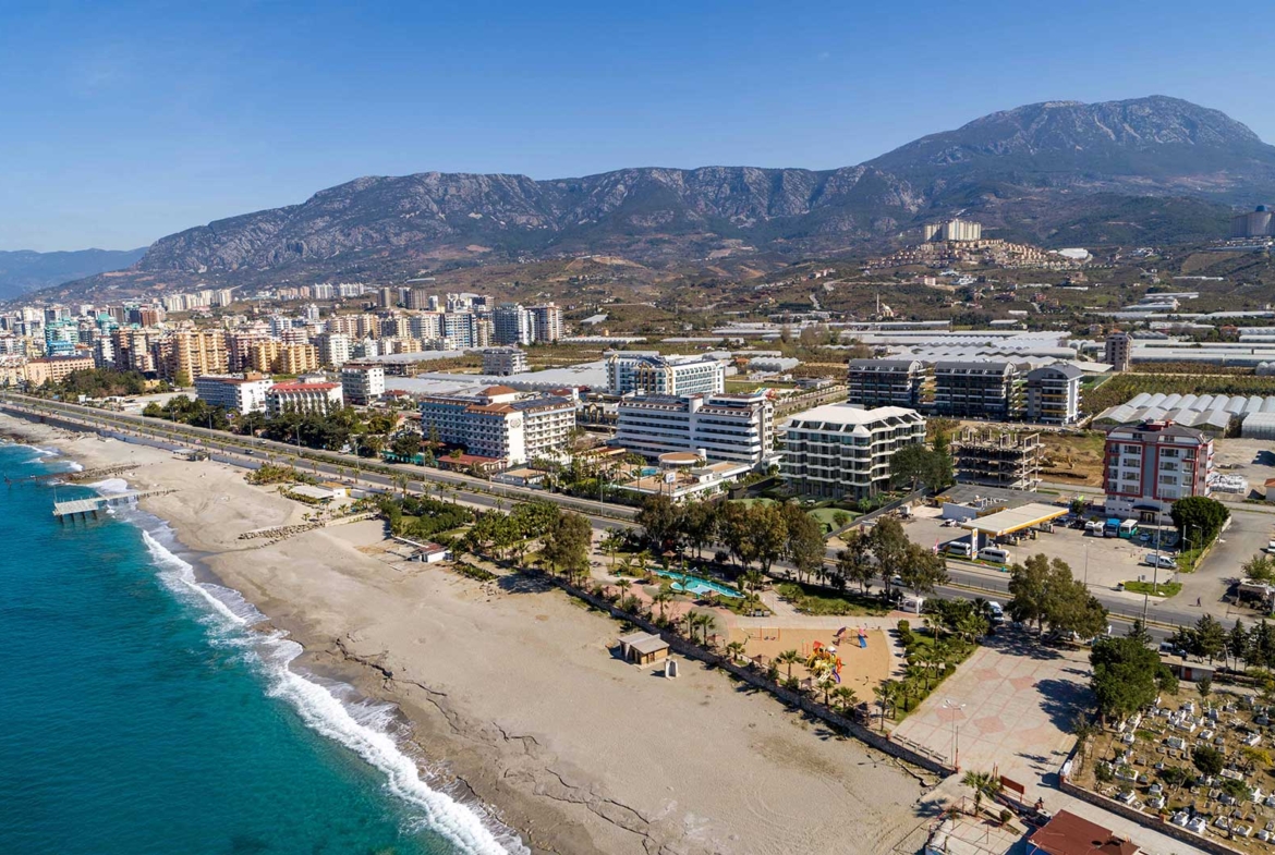 Seafront apartments in Alanya