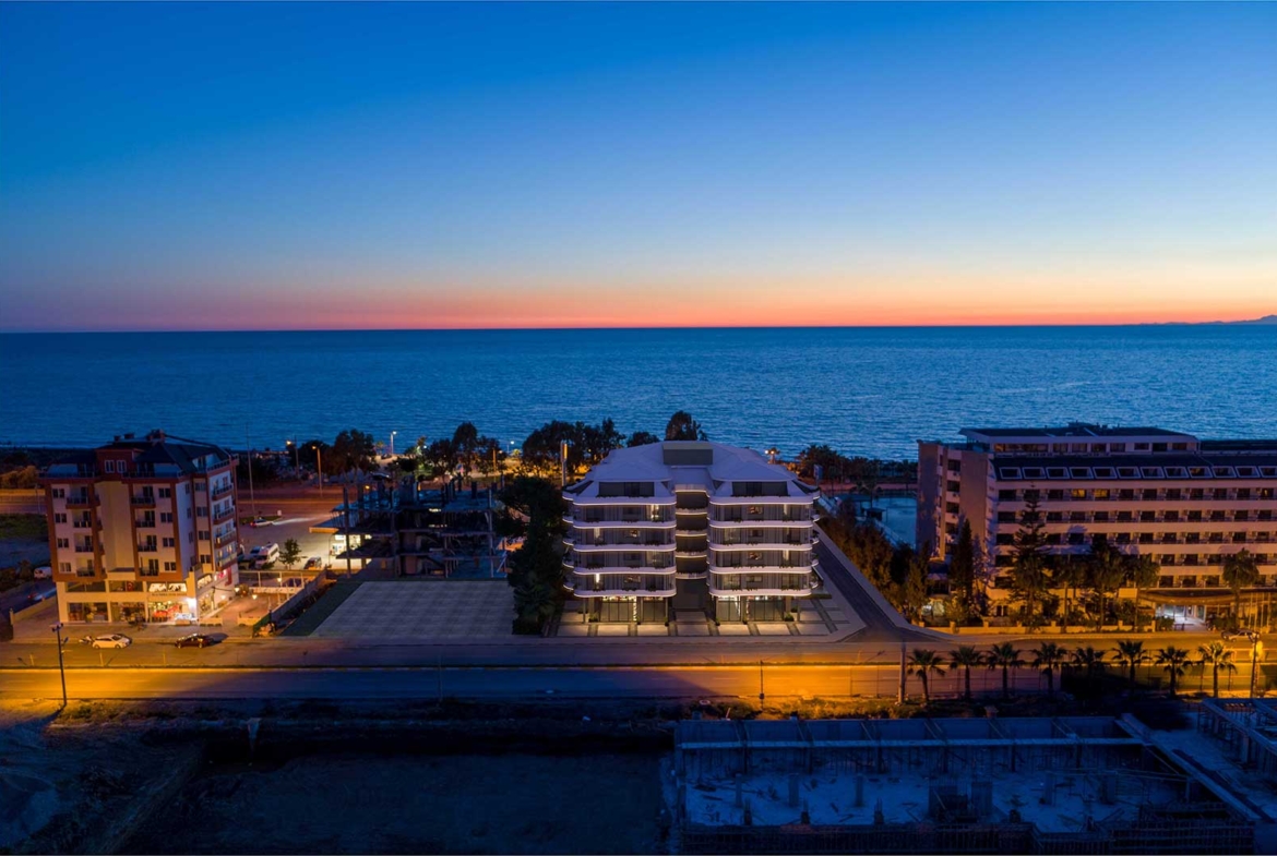 Seafront apartments in Alanya