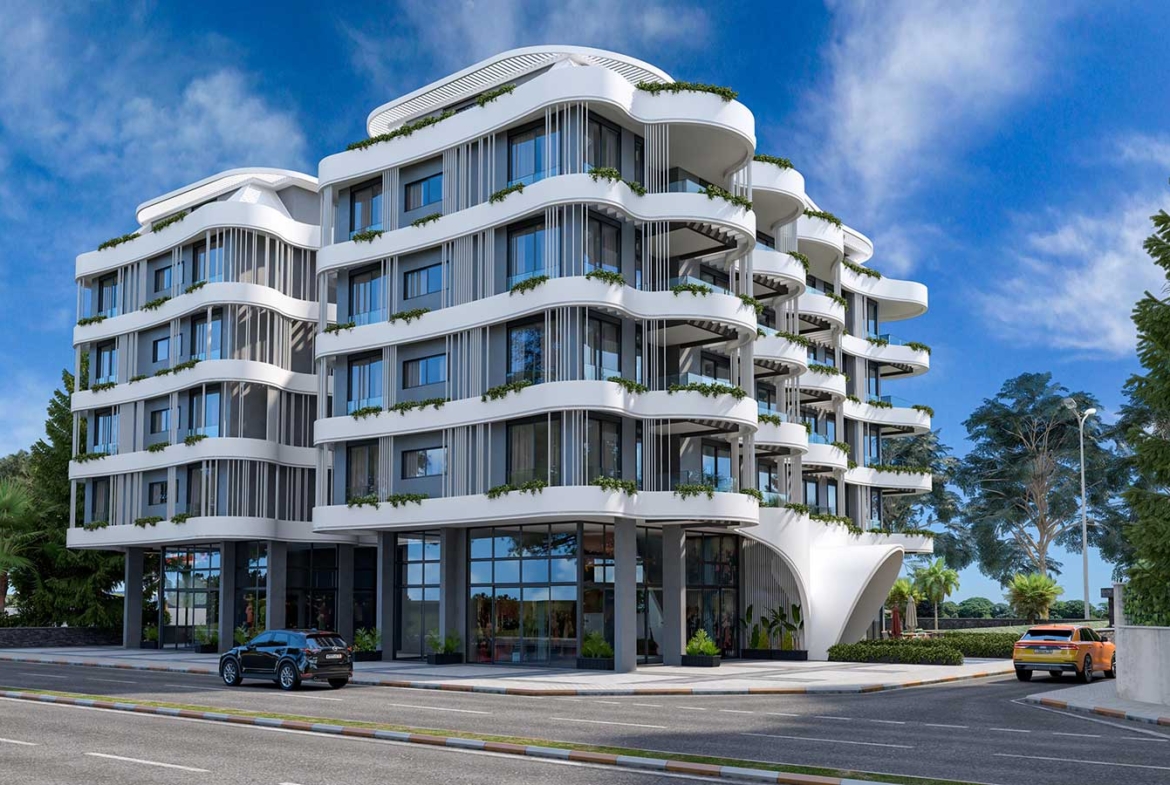 Seafront apartments in Alanya