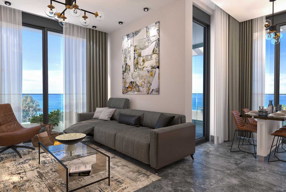 Seafront apartments in Alanya