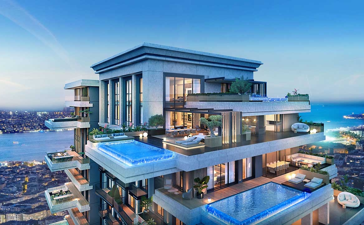 Luxury property with amazing view in Istanbul