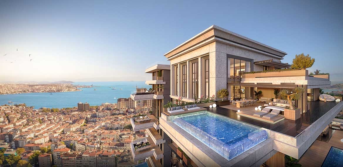 Luxury property with amazing view in Istanbul