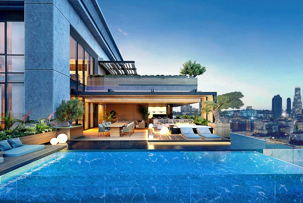 Luxury property with amazing view in Istanbul