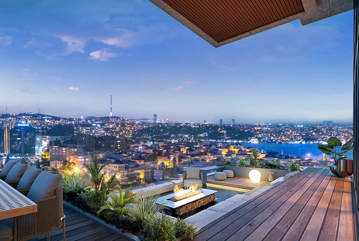 Luxury property with amazing view in Istanbul