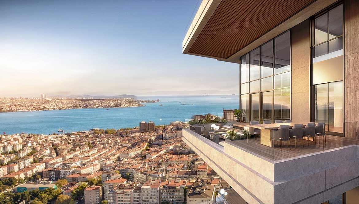 Luxury property with amazing view in Istanbul