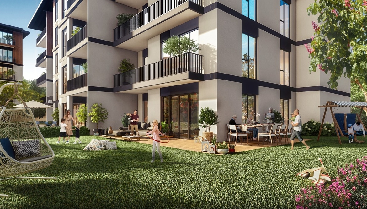 An ideal home in Istanbul for families - This is a project in Basaksehir