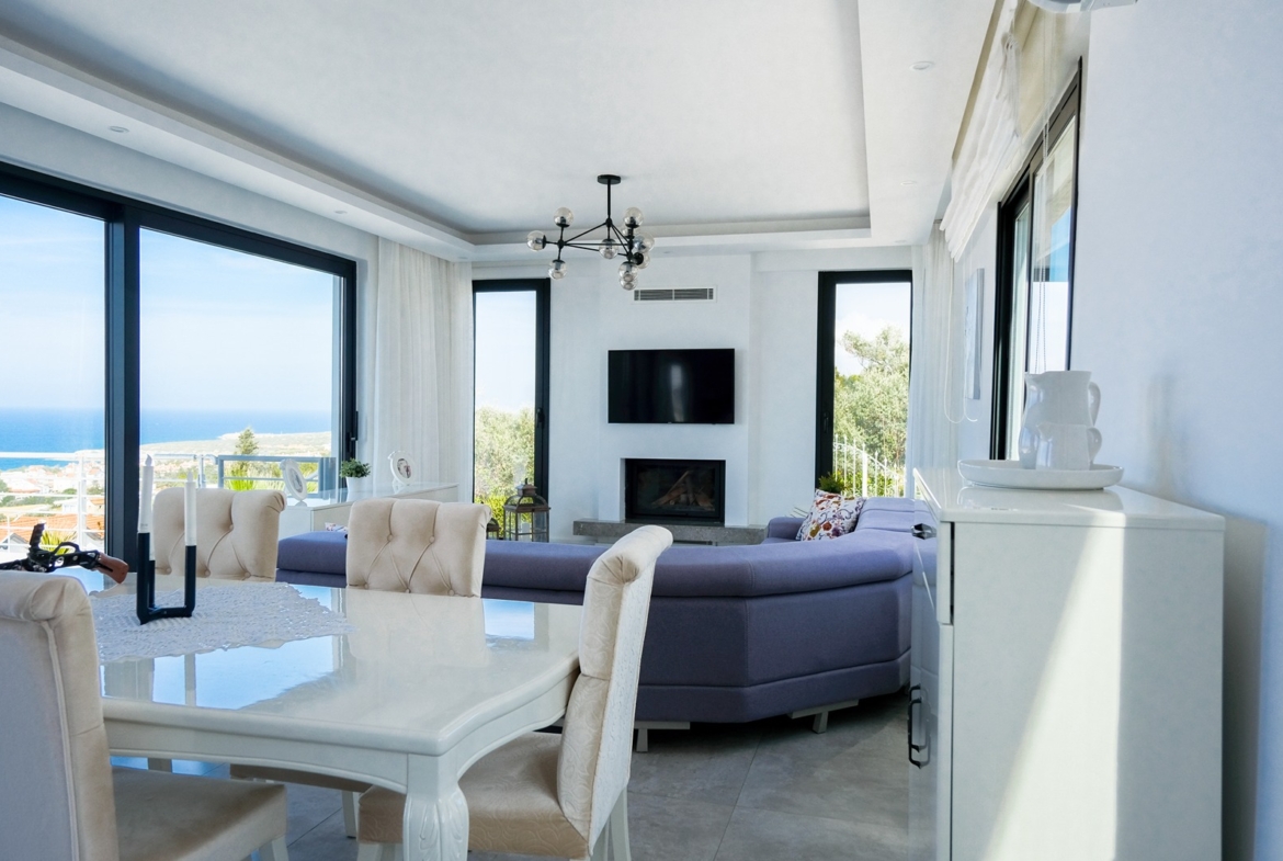 Beachfront villa in Cyprus