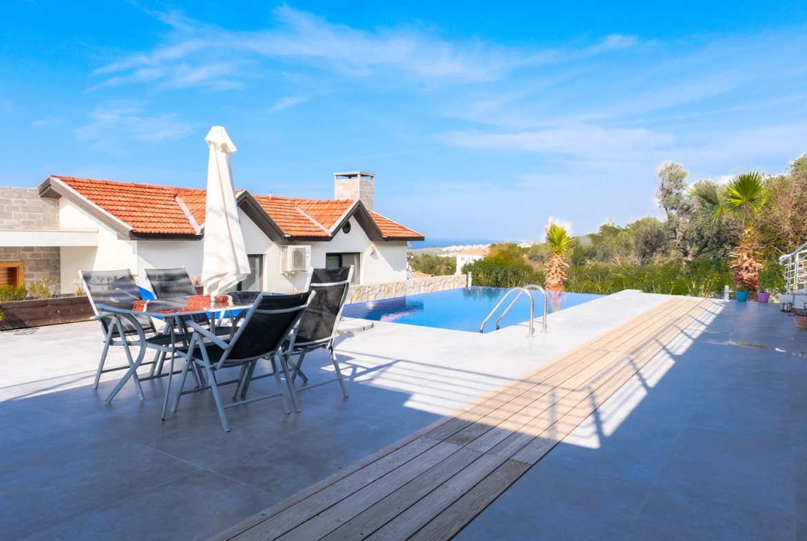 Beachfront villa in Cyprus