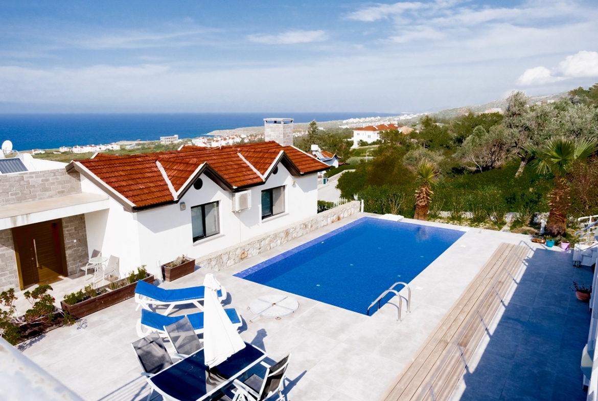 Beachfront villa in Cyprus